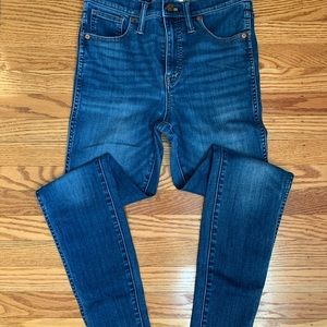 Madewell Highrise Skinny Jeans